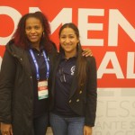 Danaë Daal and St. Martin Female Soccer Rep Lydie Dulac 